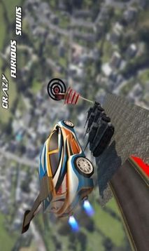 空中坡道汽车特技3D游戏截图2