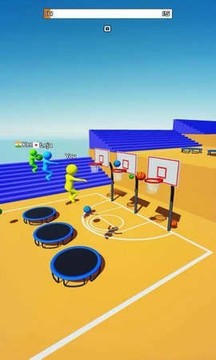 跳跃灌篮3D游戏截图2