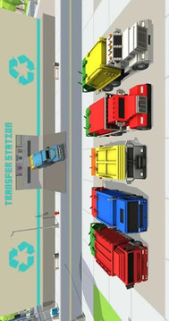 像素城市垃圾车模拟游戏截图1