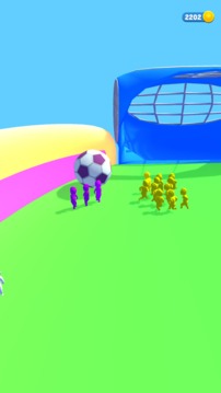 彩色足球3D游戏截图2