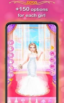 打扮女孩新娘公主游戏截图3