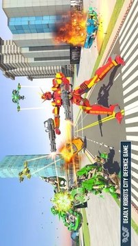 龙机器人汽车改造游戏截图2