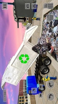 真实垃圾车游戏截图2