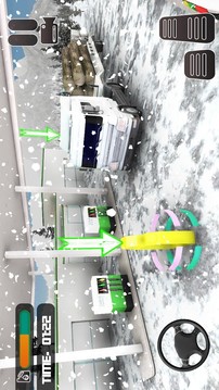 雪地越野卡车运输游戏截图2