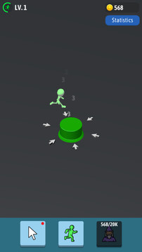 绿色小按钮游戏截图2