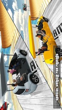 3D汽车超级坡道游戏截图3