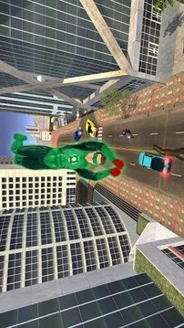 城市绿色绳索英雄游戏截图3