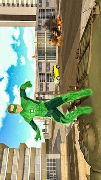 城市绿色绳索英雄游戏截图1
