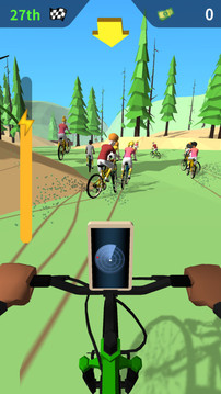 山地障碍自行车游戏截图3