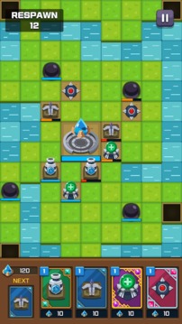 圣殿合并防御游戏截图2