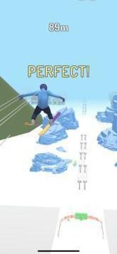 滑雪跳跃3D游戏截图1