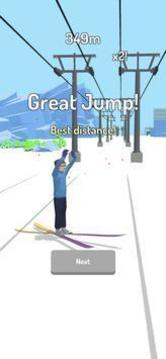 滑雪跳跃3D游戏截图3