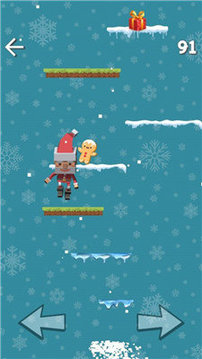 像素圣诞老人跳高高游戏截图2