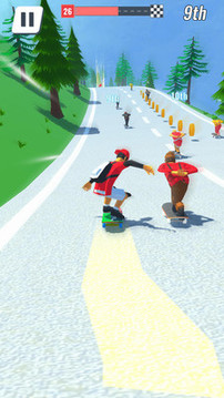 公路滑板游戏截图4