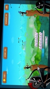 火柴人斯巴达弓箭手游戏截图1