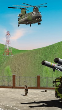 武装直升机导弹战争游戏截图3