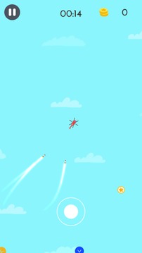 飞机冲刺从导弹逃生游戏截图3
