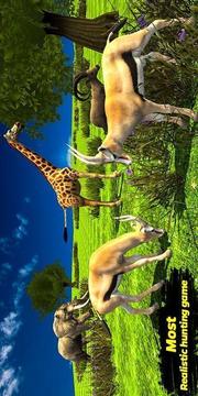 野生动物猎人非洲狮狩猎游戏截图2