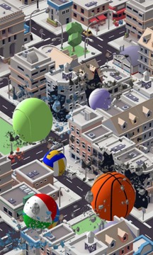 超大篮球破坏城市游戏截图2