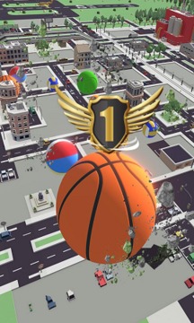 超大篮球破坏城市游戏截图3