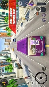 新城市巴士教练模拟器游戏截图2