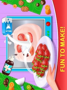 冰淇淋卷制作器游戏截图1