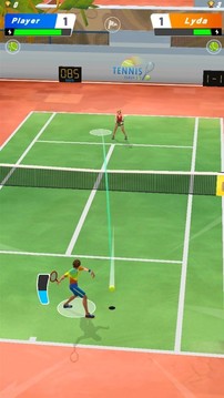 网球碰撞3D游戏截图3