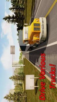 重型卡车模拟驾驶游戏截图1