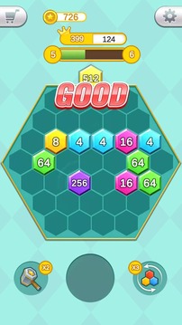 六边形消方块游戏截图1