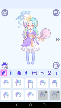 魔幻粉彩女孩萌拼平台游戏截图4