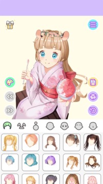 动漫萌娘换装游戏截图5