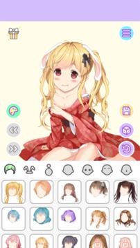 动漫萌娘换装游戏截图1