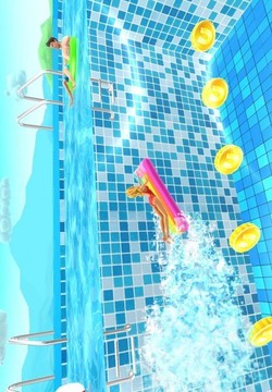 水上乐园滑滑梯游戏截图1