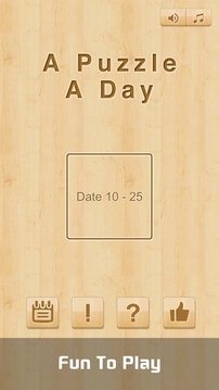 一天的谜题游戏截图2