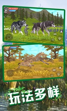 狼王狩猎模拟游戏截图1