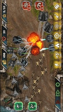 保护与防御坦克攻击游戏截图3
