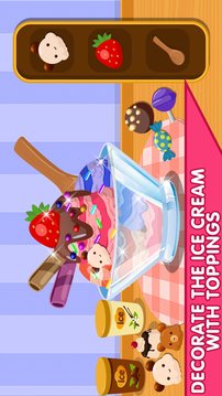 冰淇淋机疯狂甜点游戏截图2