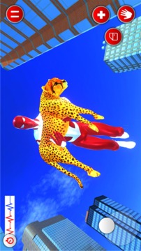 飞行超级英雄宠物救援3D游戏截图3