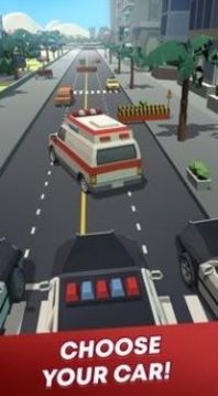 城市街道警车追逐游戏截图2