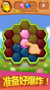 蜜蜂消除游戏截图1