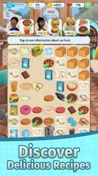 美味餐厅合并游戏截图2