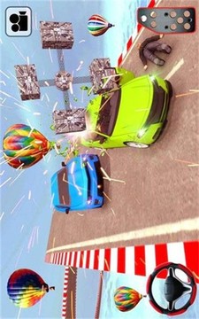 汽车特技竞赛3D游戏截图1