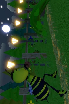 飞行蜜蜂跑酷游戏截图1