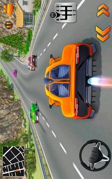专业交通赛车汽车驾驶游戏截图1