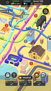 地铁空闲3D游戏截图2