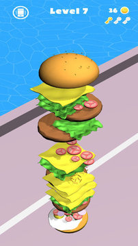 画个汉堡包快跑游戏截图3