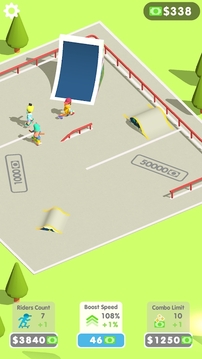 空闲滑板公园游戏截图3