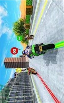 摩托车特技坡道赛车游戏截图2