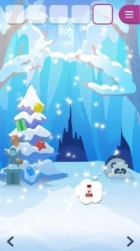 动物们与下雪的岛游戏截图3
