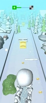 雪球跑酷冒险游戏截图3